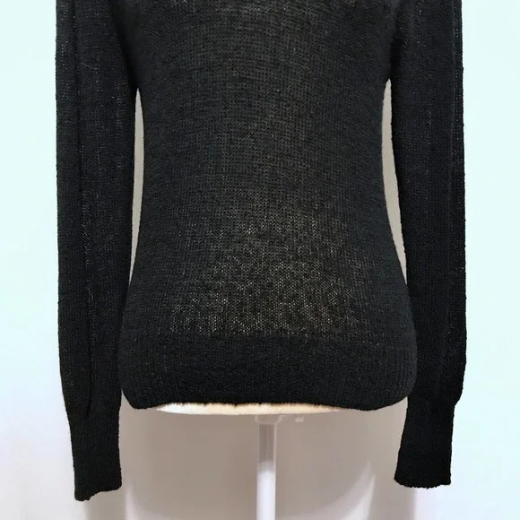 ❌SOLD❌ Dana Ashley Vintage Black Sweater Women M - Picture 3 of 11